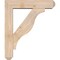 Ekena Millwork Funston Craftsman Smooth Bracket w/ Offset Brace, Douglas Fir, 5 1/2"W x 22"D x 26"H BKT0604X22X26FST04SDF - alternate 2